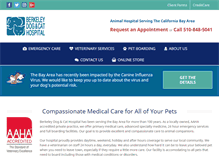 Tablet Screenshot of berkeleydogandcat.com